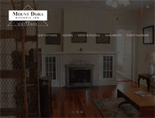Tablet Screenshot of mountdoracottages.com